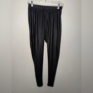 New Torrid Black Faux Leather Leggings